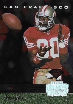 1994 Playoff Contenders - Back to Back #3 Jerry Rice / Sterling Sharpe Back