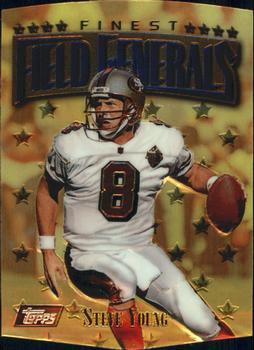 1997 Finest - Embossed #162 Steve Young Front