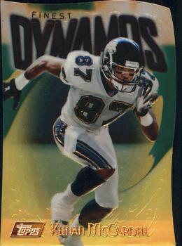 1997 Finest - Embossed #167 Keenan McCardell Front