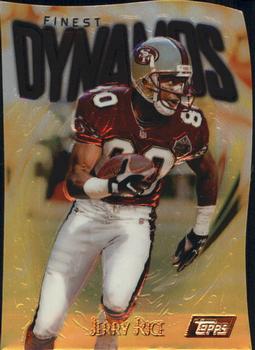 1997 Finest - Embossed #171 Jerry Rice Front