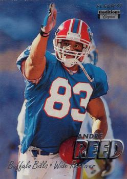 1997 Fleer - Traditions Crystal #2 Andre Reed Front