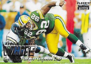 1997 Fleer - Traditions Crystal #202 Reggie White Front