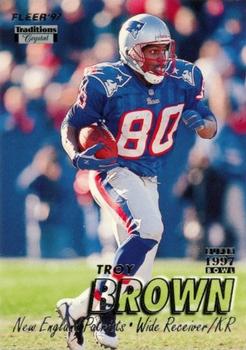 1997 Fleer - Traditions Crystal #273 Troy Brown Front