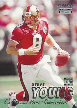 1997 Fleer - Traditions Crystal #282 Steve Young Front