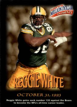 1997 Fleer - Million Dollar Moments Game Cards #6 Reggie White Front