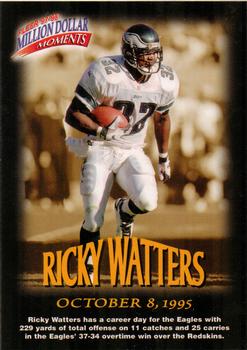 1997 Fleer - Million Dollar Moments Game Cards #42 Ricky Watters Front