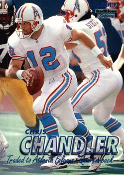 1997 Fleer - Traditions Tiffany #72 Chris Chandler Front
