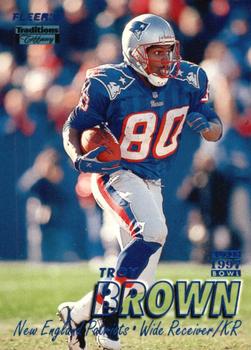 1997 Fleer - Traditions Tiffany #273 Troy Brown Front