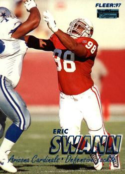 1997 Fleer - Traditions Tiffany #290 Eric Swann Front