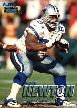 1997 Fleer - Traditions Tiffany #339 Nate Newton Front