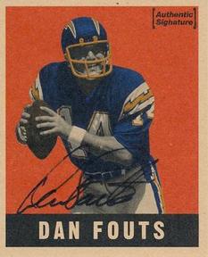 1997 Leaf - Reproductions Autographs #14 Dan Fouts Front