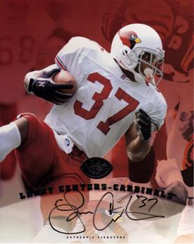 1997 Leaf Signature - Autographs #NNO Larry Centers Front