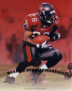 1997 Leaf Signature - Autographs #NNO Warrick Dunn Front