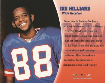 1997 Leaf Signature - Autographs #NNO Ike Hilliard Back
