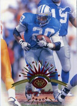 1997 Leaf Signature - Proofs #3 Barry Sanders Front