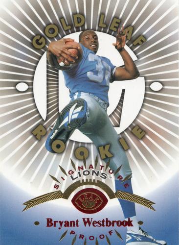 1997 Leaf Signature - Proofs #178 Bryant Westbrook Front