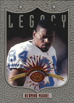 1997 Leaf Signature - Proofs #195 Herman Moore Front