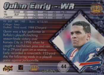 1997 Pacific Crown Collection - Copper #44 Quinn Early Back