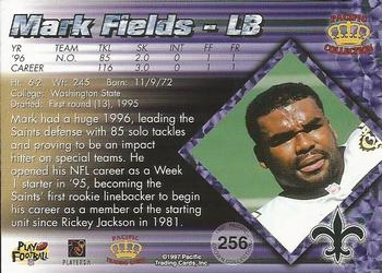1997 Pacific Crown Collection - Copper #256 Mark Fields Back