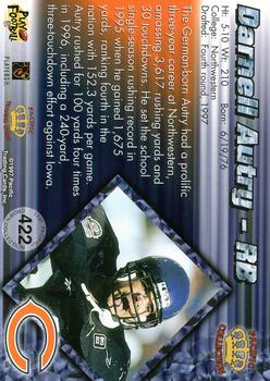 1997 Pacific Crown Collection - Copper #422 Darnell Autry Back