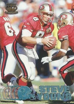 1997 Pacific Crown Collection - Platinum Blue #378 Steve Young Front
