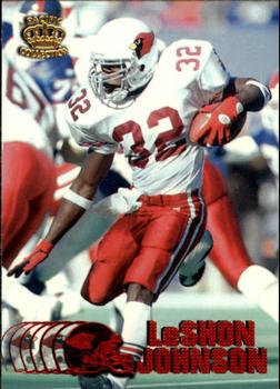 1997 Pacific Crown Collection - Red #8 LeShon Johnson Front