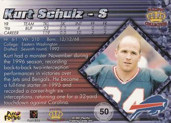 1997 Pacific Crown Collection - Silver #50 Kurt Schulz Back