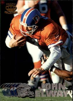 1997 Pacific Crown Collection - Silver #117 John Elway Front