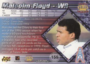1997 Pacific Crown Collection - Silver #159 Malcolm Floyd Back
