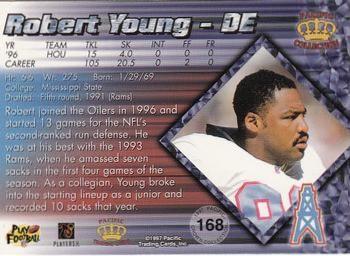 1997 Pacific Crown Collection - Silver #168 Robert Young Back