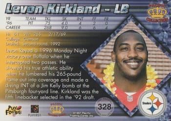 1997 Pacific Crown Collection - Silver #328 Levon Kirkland Back