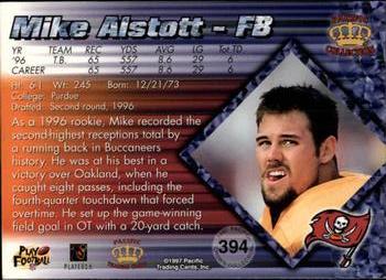 1997 Pacific Crown Collection - Silver #394 Mike Alstott Back