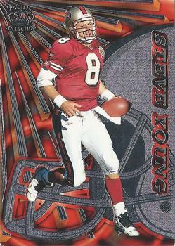 1997 Pacific Dynagon Prism - Silver #131 Steve Young Front