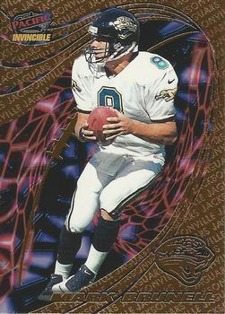 1997 Pacific Invincible - Pop Cards Prizes #7 Mark Brunell Front