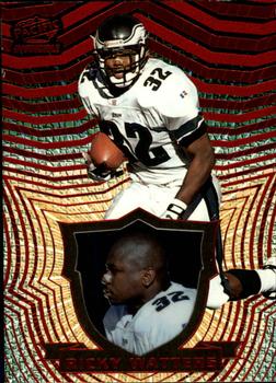 1997 Pacific Invincible - Red #114 Ricky Watters Front