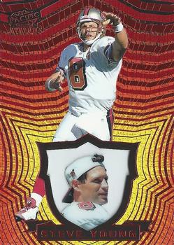1997 Pacific Invincible - Red #135 Steve Young Front