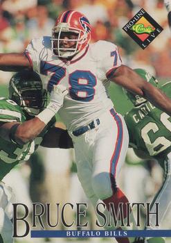 1994 Pro Line Live #8 Bruce Smith Front
