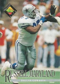 1994 Pro Line Live #30 Russell Maryland Front