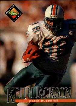 1994 Pro Line Live #78 Keith Jackson Front