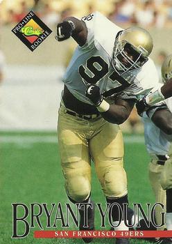 1994 Pro Line Live #334 Bryant Young Front