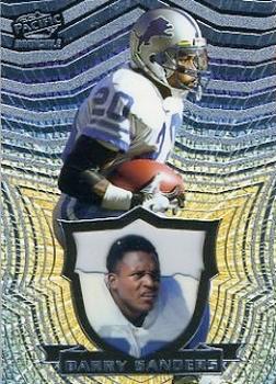 1997 Pacific Invincible - Silver #50 Barry Sanders Front