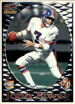 1997 Pacific Invincible - Smash-Mouth #7 John Elway Front
