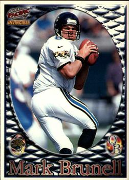 1997 Pacific Invincible - Smash-Mouth #8 Mark Brunell Front