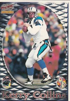 1997 Pacific Invincible - Smash-Mouth #12 Kerry Collins Front