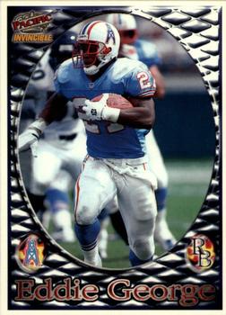 1997 Pacific Invincible - Smash-Mouth #27 Eddie George Front