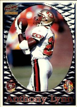 1997 Pacific Invincible - Smash-Mouth #29 Anthony Lynn Front