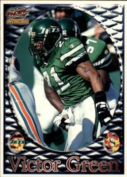 1997 Pacific Invincible - Smash-Mouth #62 Victor Green Front
