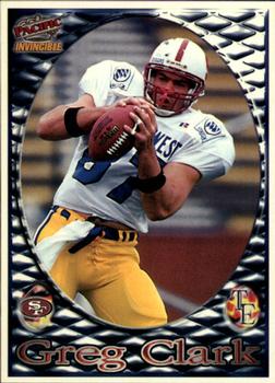 1997 Pacific Invincible - Smash-Mouth #87 Greg Clark Front