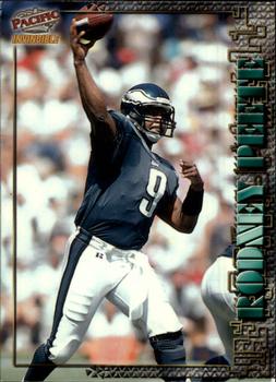 1997 Pacific Invincible - Smash-Mouth X-tra #9 Rodney Peete Front
