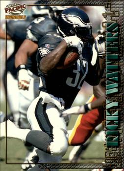 1997 Pacific Invincible - Smash-Mouth X-tra #32 Ricky Watters Front